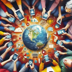 وبسایت وردپرسی ریسپانسیو که بر روی موبایل و لپتاپ نمایش داده شده است.